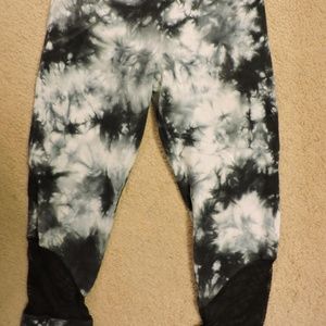 Tie-Dye Workout Crop Leggings
